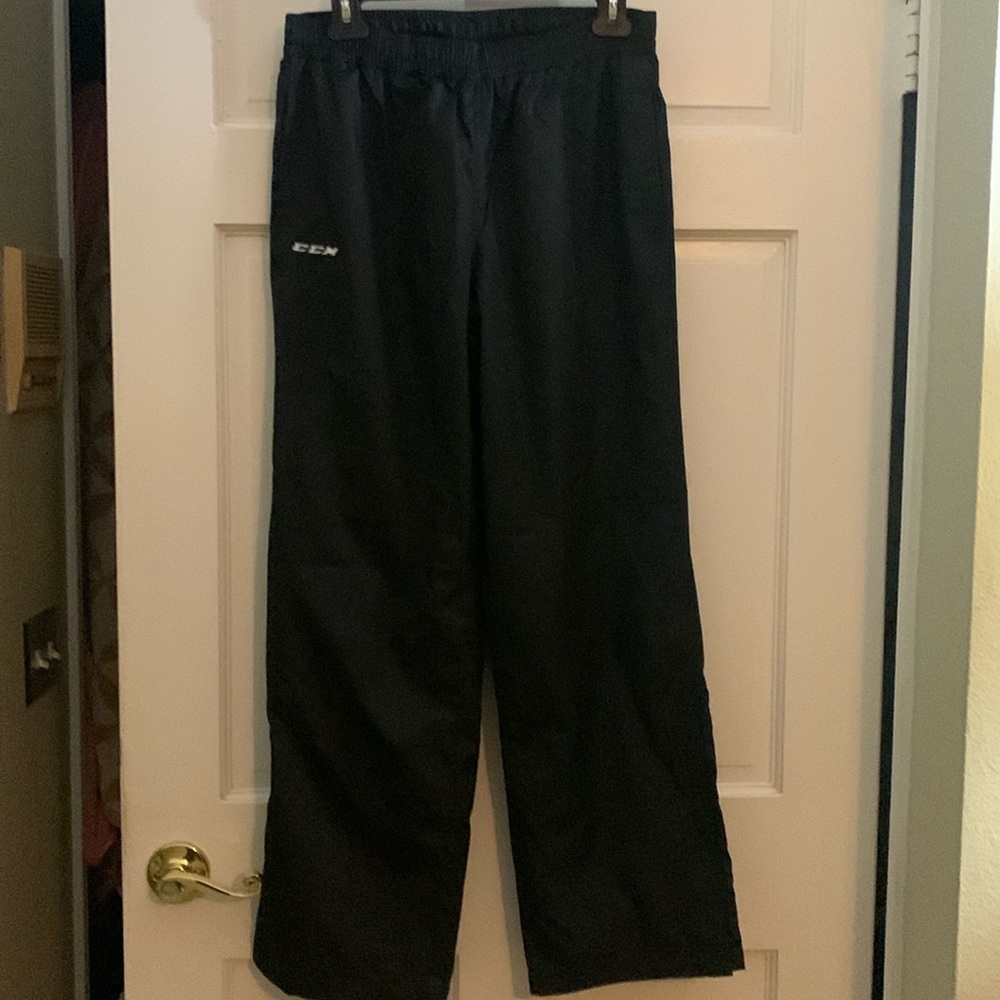 CCM after hockey practice pants